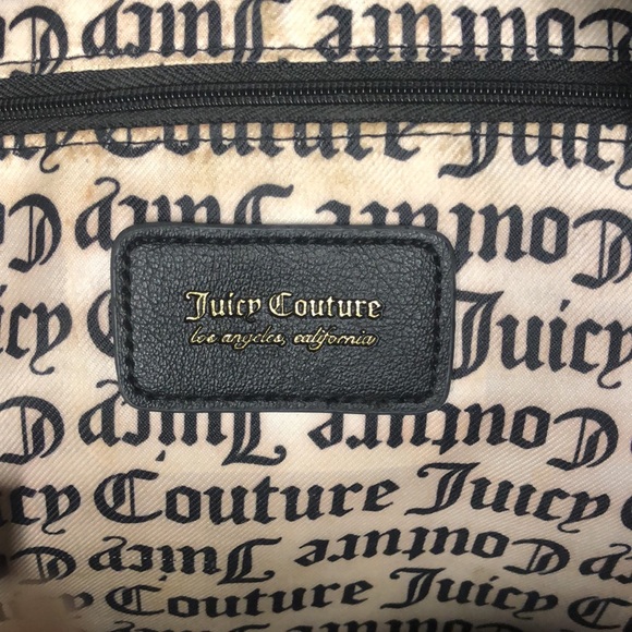 JUICY COUTURE multi color medium size signature backpack. Gold hardware. main image 12